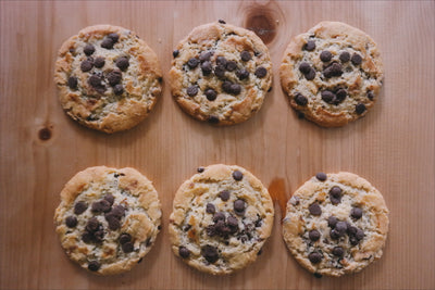 La ricetta dei cookies, i veri biscotti americani