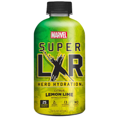 ARIZONA x MARVEL Super LXR Hero Citrus Lemon Lime - energy drink al gusto di Limone e Lime 473ml