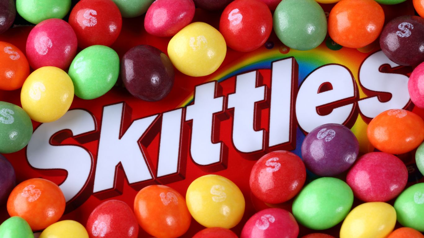 skittles le caramelle americane