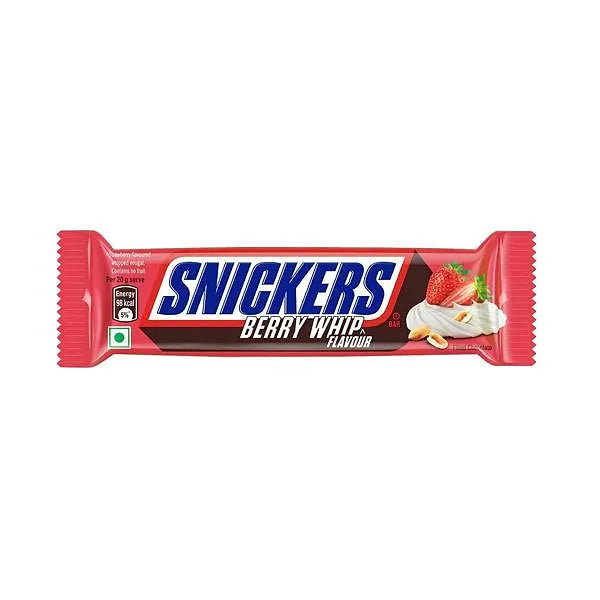 Snickers Berry Whip  Barretta al cioccolato e fragola 45g