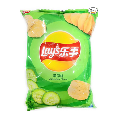 Lay's Cucumber Flavour - Patatine al gusto Cetriolo 70gr