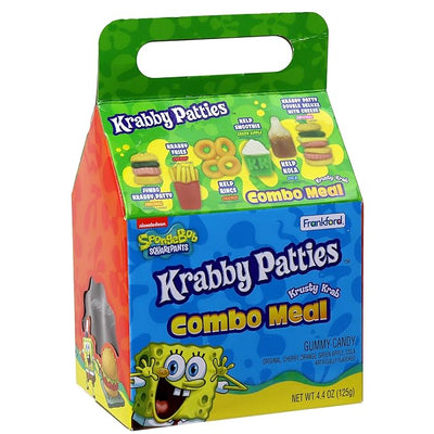 SPONGEBOB Krabby Patties Combo Meal 125gr