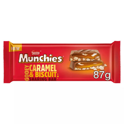 NESTLE' Munchies Gooey Caramel & Biscuit 87g