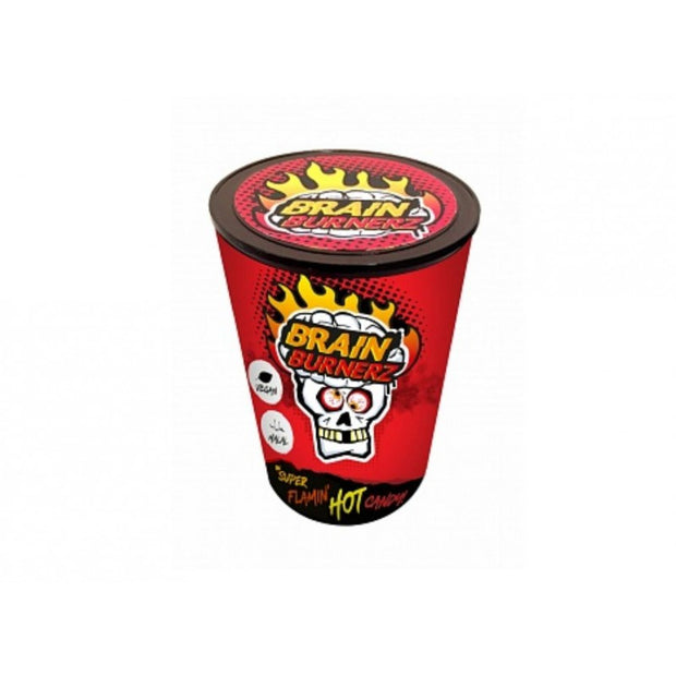 BRAIN BLASTERZ Super Flamin Hot – Barattolo di Caramelle Super Piccanti 48gr