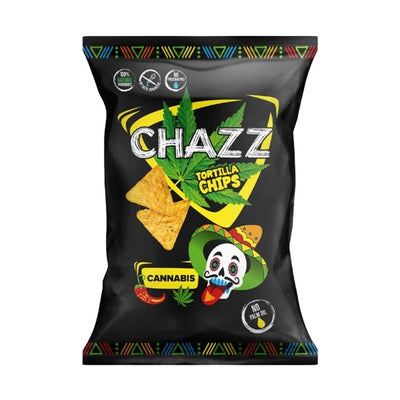 CHAZZ Tortillas Chips Cannabis e Jalapeno 100gr