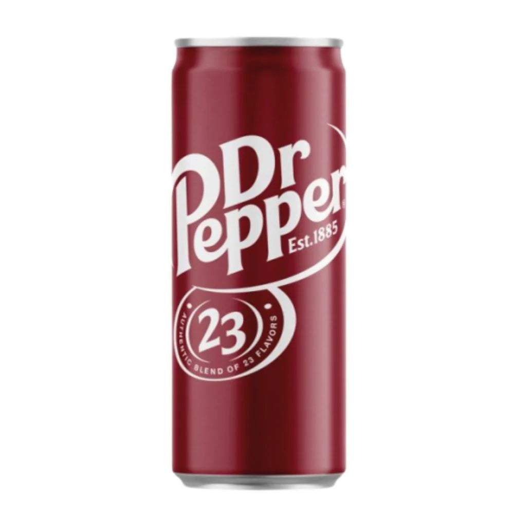 DR PEPPER - Bevanda gassata al gusto soda e ciliegia 330 ml