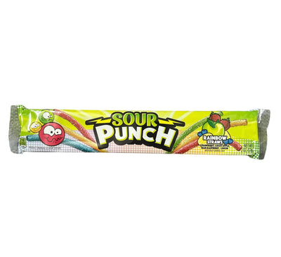 Sour Punch Raimbow Straws 57gr - Caramelle Aspre Alla Frutta
