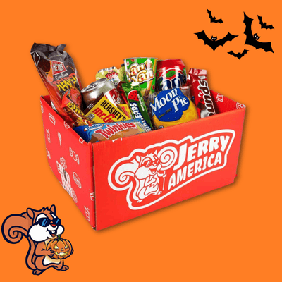 Halloween Snack Box da almeno 15 prodotti internazionali: dolce,salato e bevande