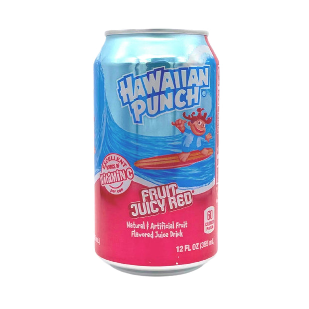 HAWAIIAN PUNCH FRUIT JUICY RED  - bevanda analcolica alla frutta 355ml