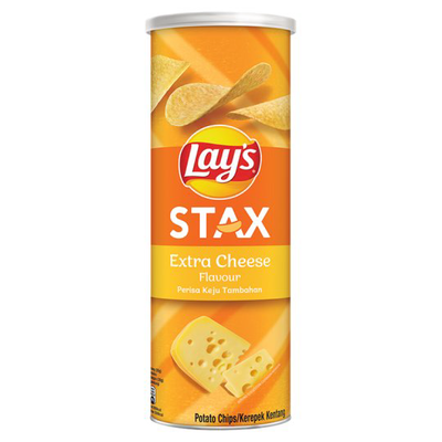 LAYS Stax Extra Cheese 135gr