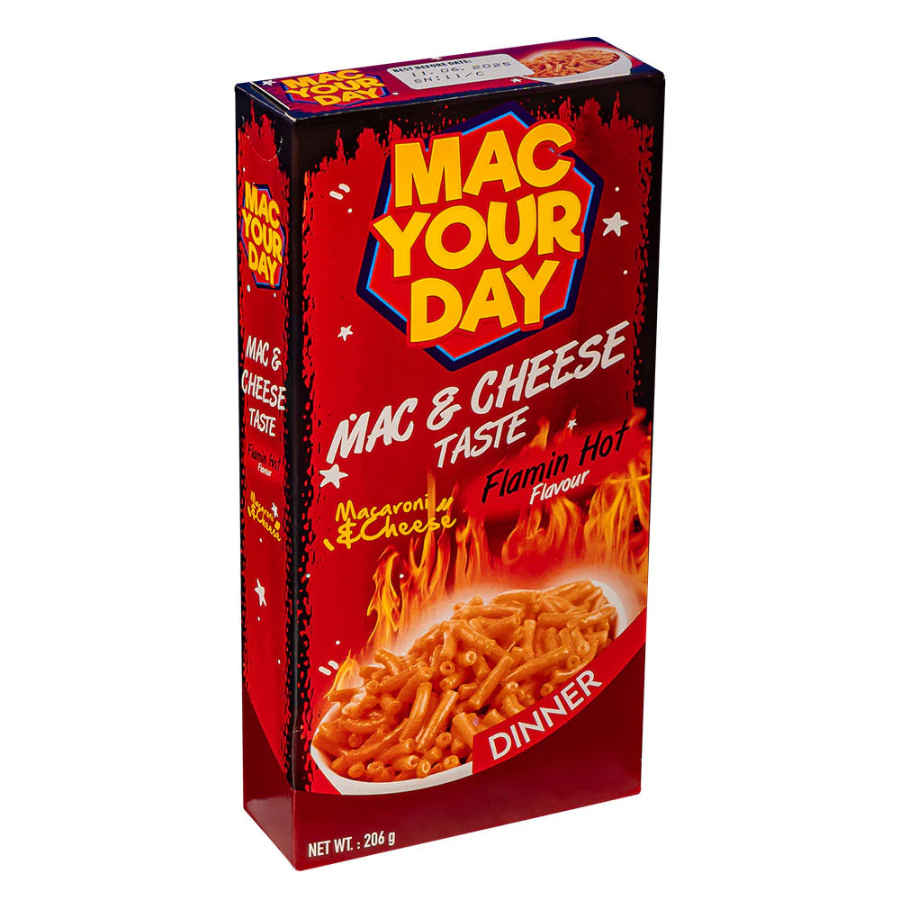 Mac Your Day Mac & Cheese Flamin Hot - preparato per pasta piccante 206g