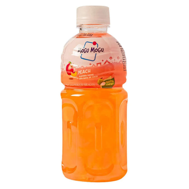 MOGU MOGU Peach - Bevanda al gusto di Pesca e nata de coco 320ml