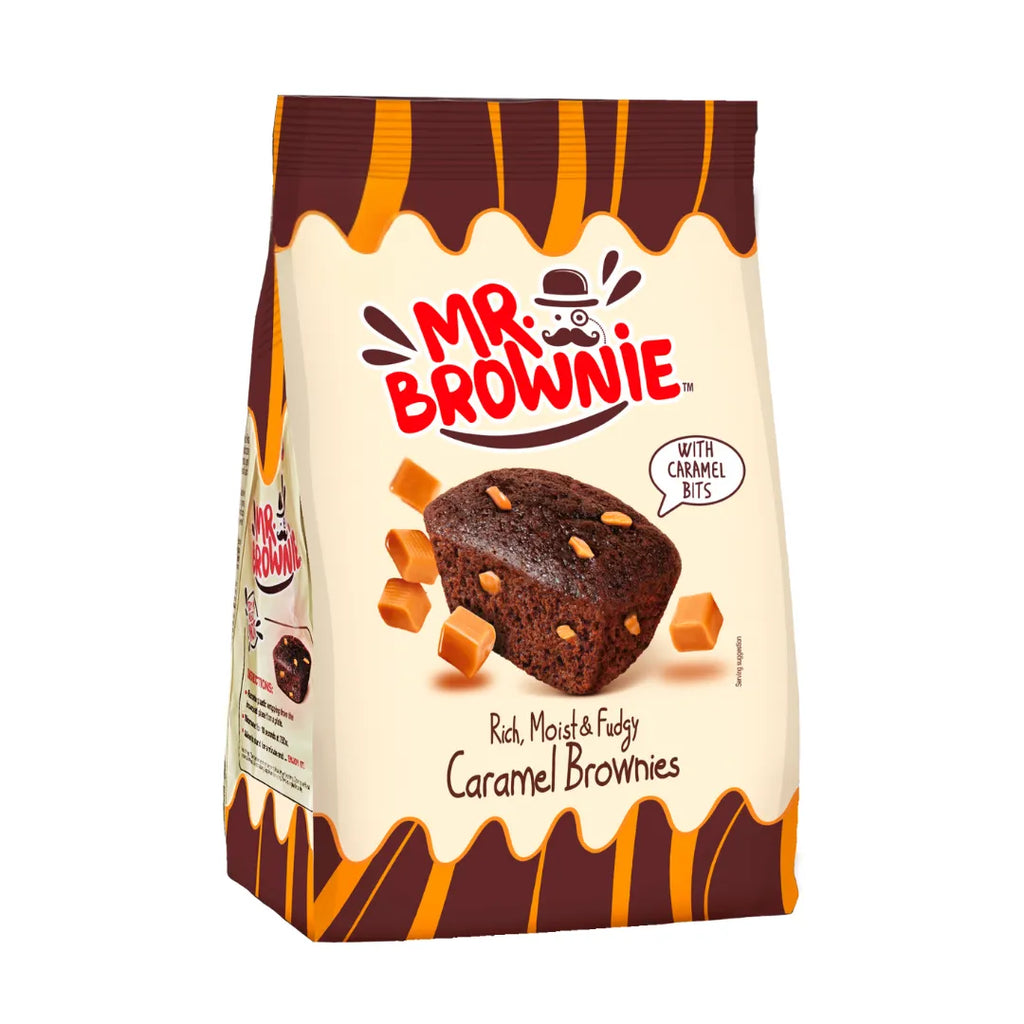 Mr. Brownie Caramel Brownies - Brownies con Caramello 10gr