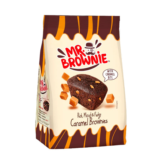 Mr. Brownie Caramel Brownies - Brownies con Caramello 10gr