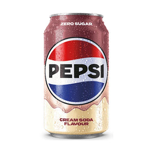 PEPSI Cream Soda Flavour - Bevanda gassata gusto vaniglia 330ml