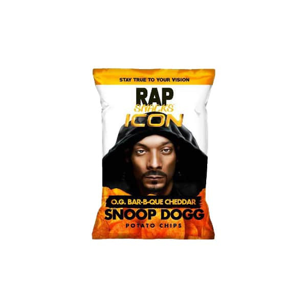 RAP SNACKS Icon Snoop Dogg – BBQ Cheddar 71g