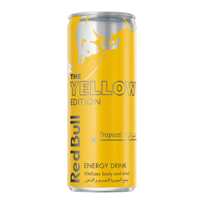 RED BULL Yellow Edition - Bevanda energetica gusto frutti tropicali 250ml
