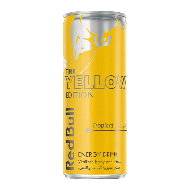 RED BULL Yellow Edition - Bevanda energetica gusto frutti tropicali 250ml