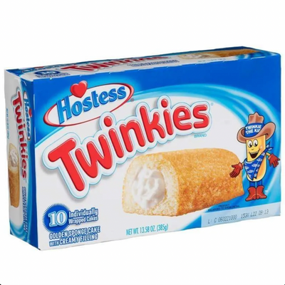 HOSTESS TWINKIES VANILLA PEZZO SINGOLO - Merendina di pan di spagna ripiene di Vaniglia