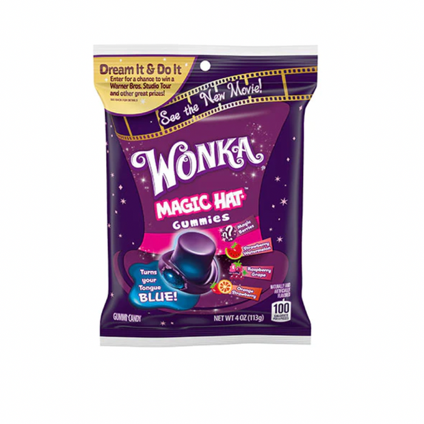 WONKA Magic Hat Gummies - Caramelle gommose da 113g