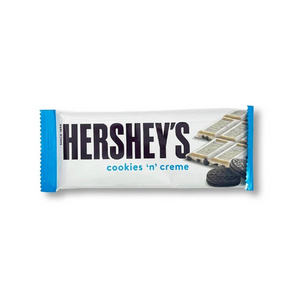 HERSHEY'S COOKIES 'N' CREME 12g - barretta di cioccolato bianco con pezzetti di biscotto