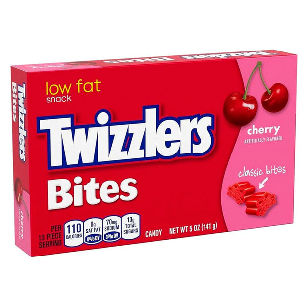 Twizzlers Bites Cherry - liquirizie al gusto di ciliegia da 141g