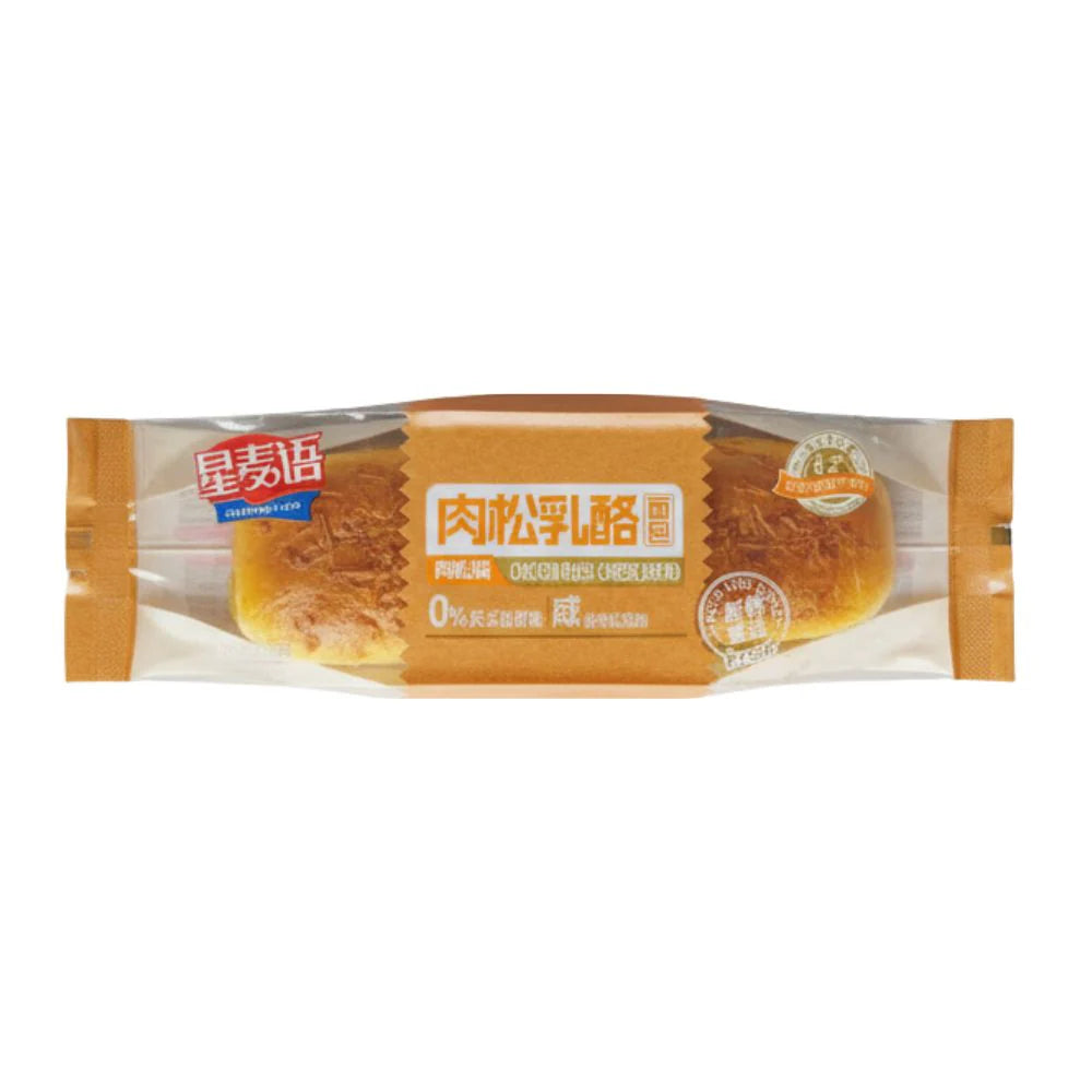 Xing Mai Yu Chicken Floss Cheese Bread - panino ripieno di pollo e formaggio 80g