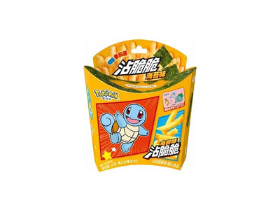Yizhi Pokemon squirtle seaweed crispy fries 25gr