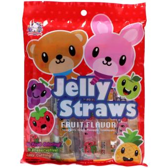 Jelly straws fruit flavor 300g