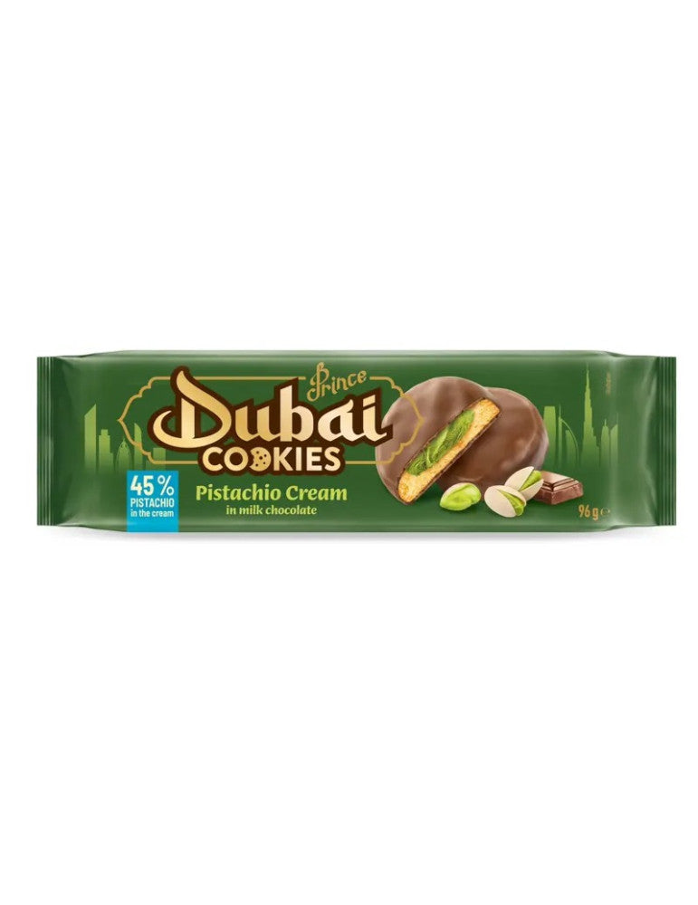 Bergen Dubai Style Cookies - Biscotti ripieni di pistacchio 96gr