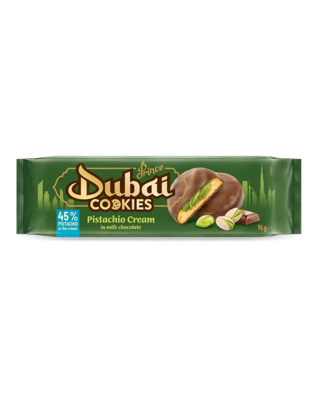 Bergen Dubai Style Cookies - Biscotti ripieni di pistacchio 96gr