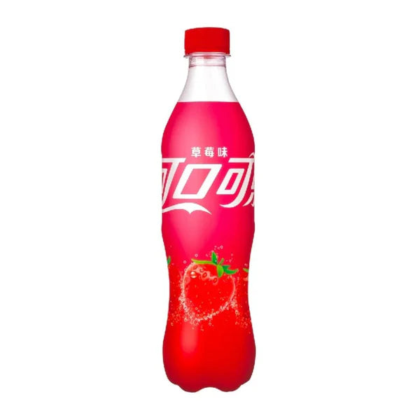 COCA COLA Alla Fragola Versione Cinese 500ml