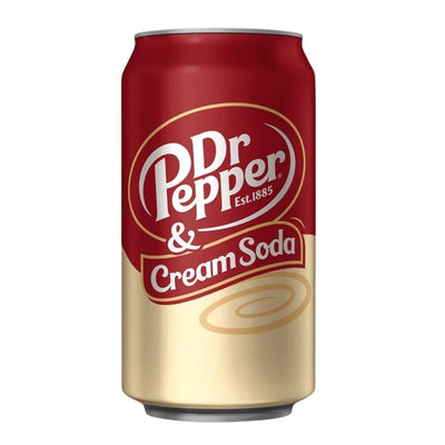 DR PEPPER & Cream Soda - bevanda alla vaniglia 355ml