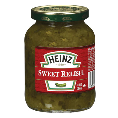 Heinz Sweet Relish - condimento al cetriolo da 296 ml