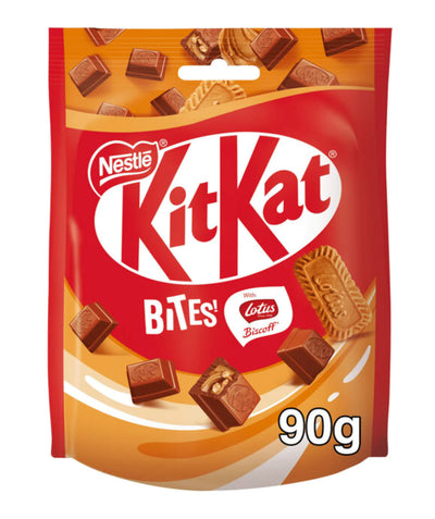 KIT KAT BITES LOTUS BISCOFF 90gr