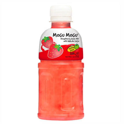 Mogu Mogu Strawberry - bevanda al succo di fragola e Nata de cocco 320ml