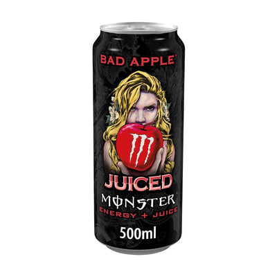 MONSTER Energy Bad Apple - Bevanda Energetica al gusto di succo di mela 500ml