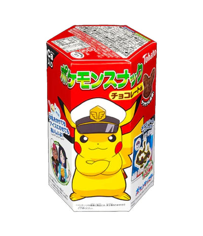 Pokémon Snack Chocolate Puffs - Biscottini al mais e cioccolato 23gr