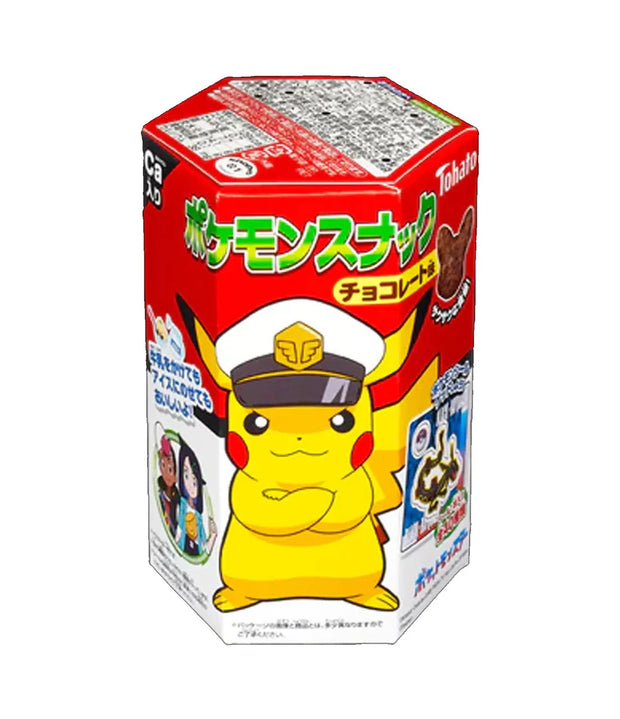 Pokémon Snack Chocolate Puffs - Biscottini al mais e cioccolato 23gr