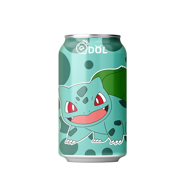 Qdol Bulbasaur Soda - Gusto Uva 330ml