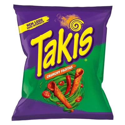TAKIS Original Crunchy Fajita - Takis al sapore di Fajita Croccante 70gr