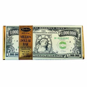 BARTON'S MILLION DOLLAR CHOCOLATE BAR - Jerry America