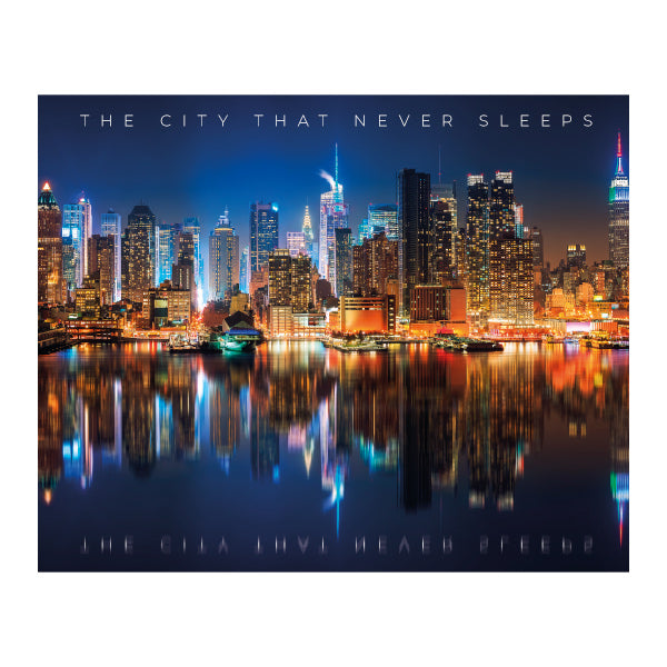 Quadro NY Skyline "The City That Never Sleeps"