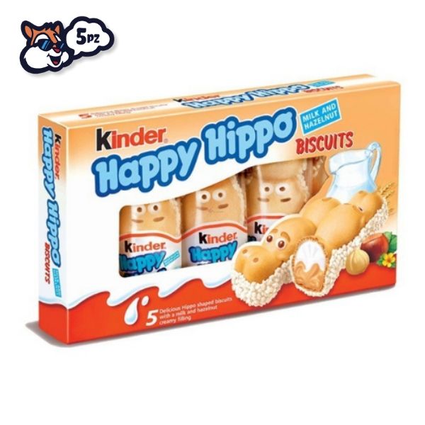 HAPPY HIPPO HAZELNUT, x 5 pezzi - Jerry America
