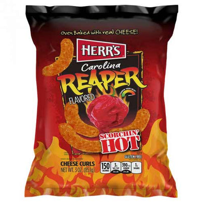 HERR'S CAROLINA REAPER FLAVOURED POTATO CHIP 29 gr - Jerry America