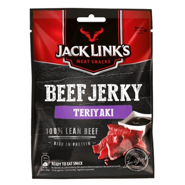 JACK LINK'S BEEF JERKY TERIYAKI CARNE ESSICCATA 25g