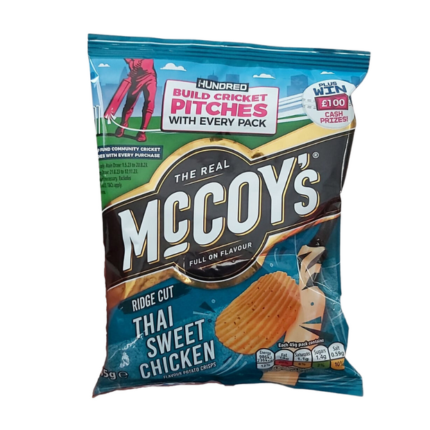 MCCOY'S THAI SWEET CHICKEN 45GR 20pz