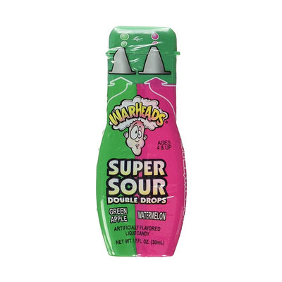 WARHEADS DOUBLE DROP APPLE WATERMELON - caramella liquida gusti mela verde e anguria