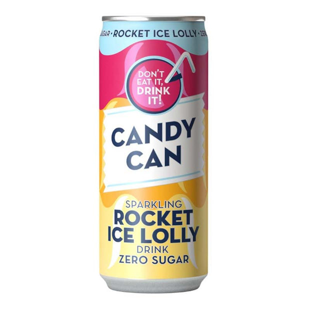 CANDY CAN ROCKET ICE LOLLY 330ml