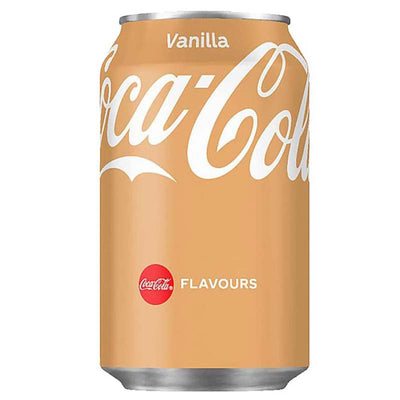 COCA COLA VANILLA 355ml - Coca Cola gusto vaniglia - Jerry America